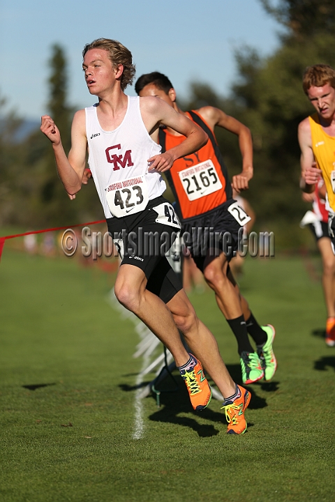 2013SIXCHS-006.JPG - 2013 Stanford Cross Country Invitational, September 28, Stanford Golf Course, Stanford, California.